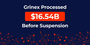 Grinex Processed $16.54B Before Suspension