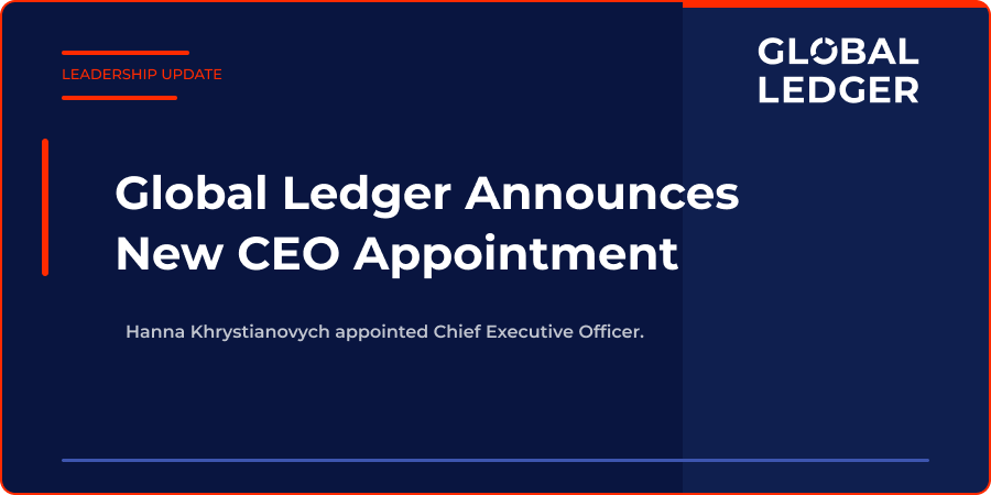Global Ledger CEO Appointment 